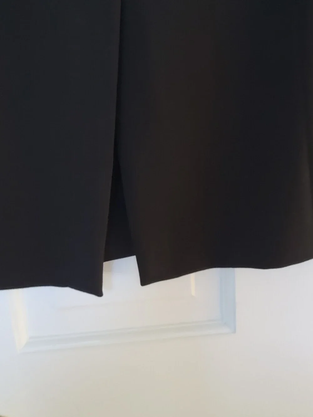 NWT J. Crew No. 3 Black Ponte Pencil Skirt, Size 16